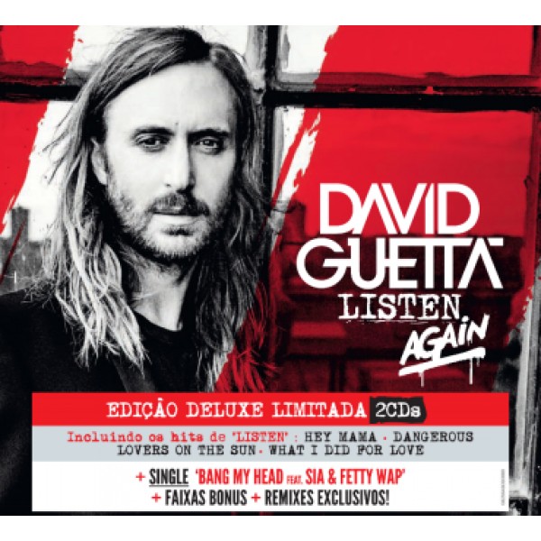 CD David Guetta - Listen Again (2 CD`s)