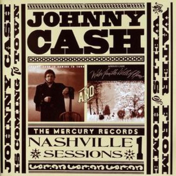CD Johnny Cash - Johnny Cash Is Coming to Town & Water From The Weels Of Home (IMPORTADO)