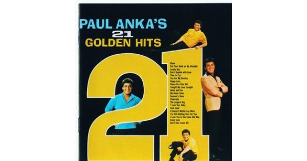 レコード PAUL ANKA'S 21 GOLDEN HITS cd-paul-anka-21-golden-hits-