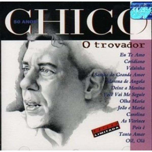 CD Chico Buarque - 50 Anos - O Trovador