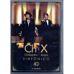 DVD + CD Chitãozinho e Xororó - Sinfônico 40 Anos