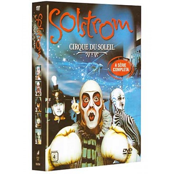 Box Cirque Du Soleil - Solstrom (5 DVD's)