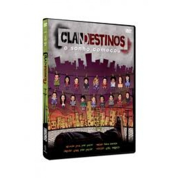 Box Clandestinos - O Sonho Começou (2 DVD's)