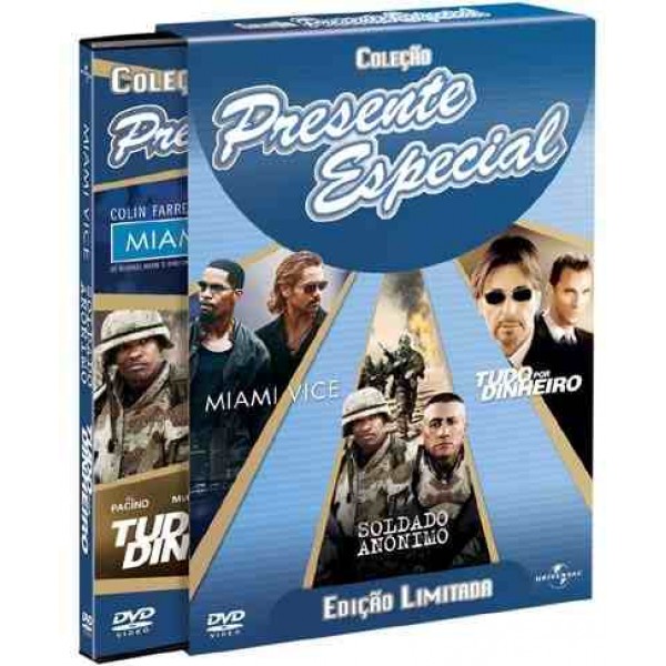 DVD Coleção Presente Especial - Ação (3 DVD's)