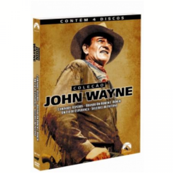 Box Coleção John Wayne (4 DVD's)