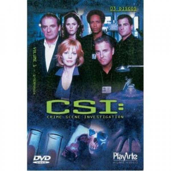 Box C.S.I. - Crime Scene Investigation - 1ª Temporada - Vol. 1 (3 DVD'S)