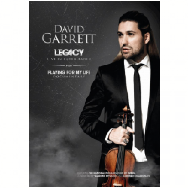 DVD David Garrett - Legacy: Live In Baden-Baden