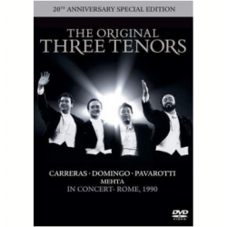 DVD + CD The Three Tenors - In Concert, Rome 1990 (20th Anniversary Special Edition)