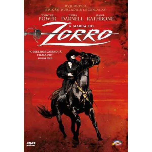 DVD A Marca do Zorro (DUPLO)