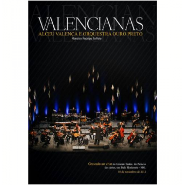 DVD Alceu Valença E Orquestra Ouro Preto - Valencianas