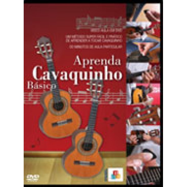 DVD Aula Music ABC - Aprenda Cavaquinho Básico 