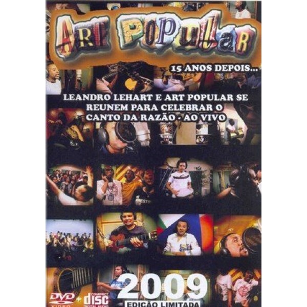 DVD + CD Art Popular - 15 Anos Depois...
