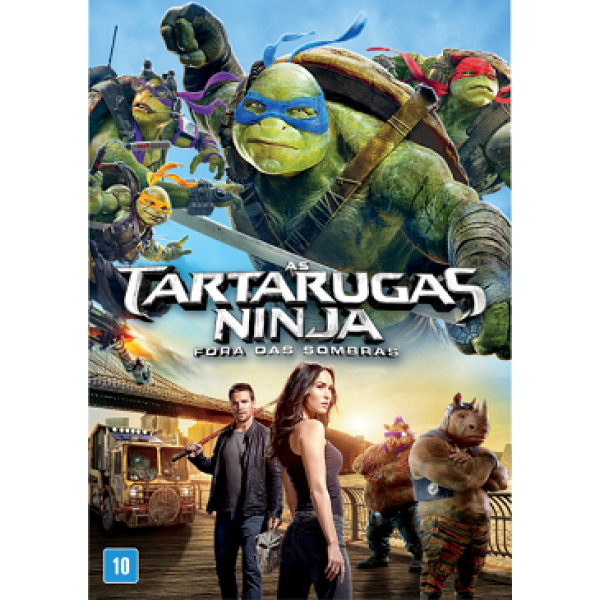DVD As Tartarugas Ninja - Fora das Sombras