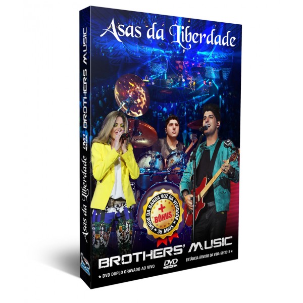 DVD Brothers' Music - Asas da Liberdade (DUPLO)