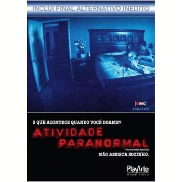 DVD Atividade Paranormal