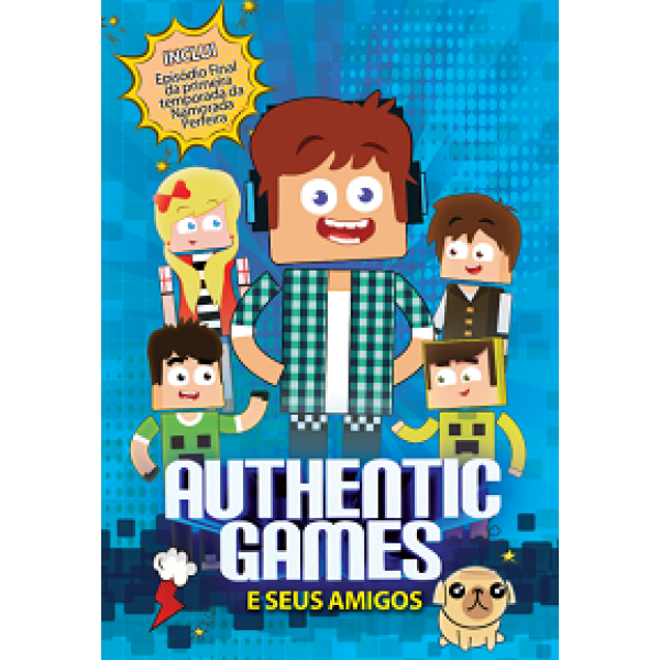 DVD Authentic Games E Seus Amigos