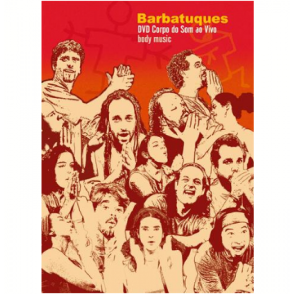 DVD Barbatuques - Corpo do Som Ao Vivo (Digipack)