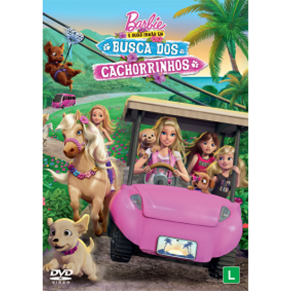 DVD Barbie - E Suas Irmãs Em Busca dos Cachorrinhos