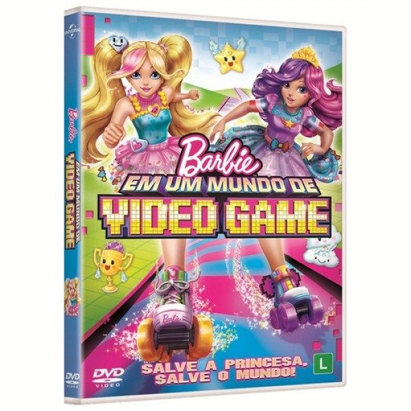 DVD Barbie - Em Um Mundo De Video Game