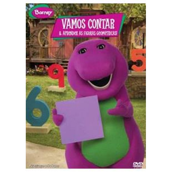 DVD Barney - Vamos Contar & Aprender As Figuras Geométricas