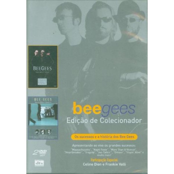 DVD Bee Gees - Edição de Colecionador (DUPLO)