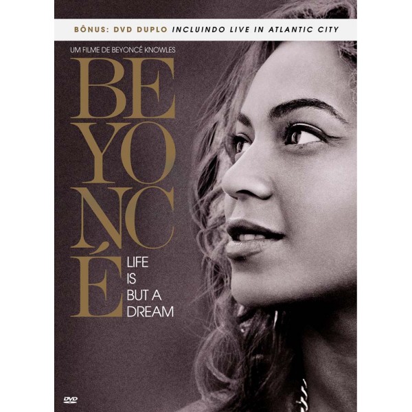 DVD Beyoncé - Life Is But a Dream + Live in Atlantic City (DUPLO)