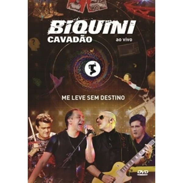 DVD Biquini Cavadão - Me Leve Sem Destino: Ao Vivo 