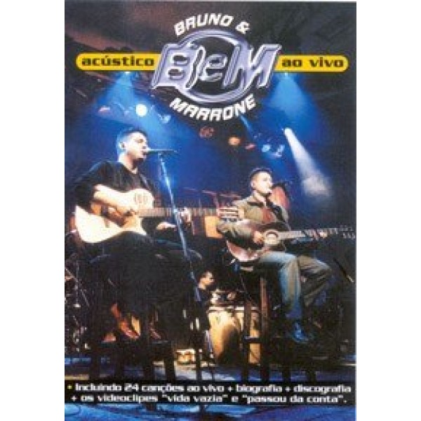 DVD Bruno e Marrone - Acústico Ao Vivo
