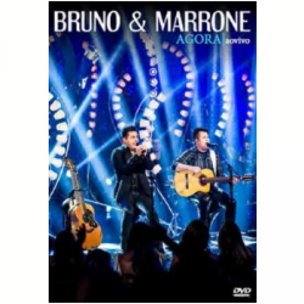 DVD Bruno e Marrone - Agora