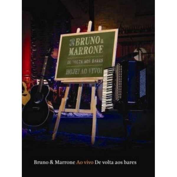 DVD Bruno e Marrone - De Volta Aos Bares Ao Vivo