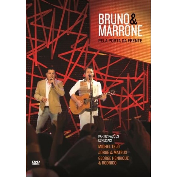 DVD Bruno e Marrone - Pela Porta da Frente