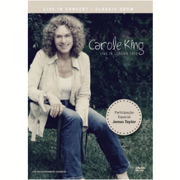 DVD Carole King - Live In London 1975