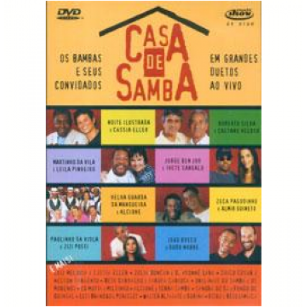 DVD Casa de Samba