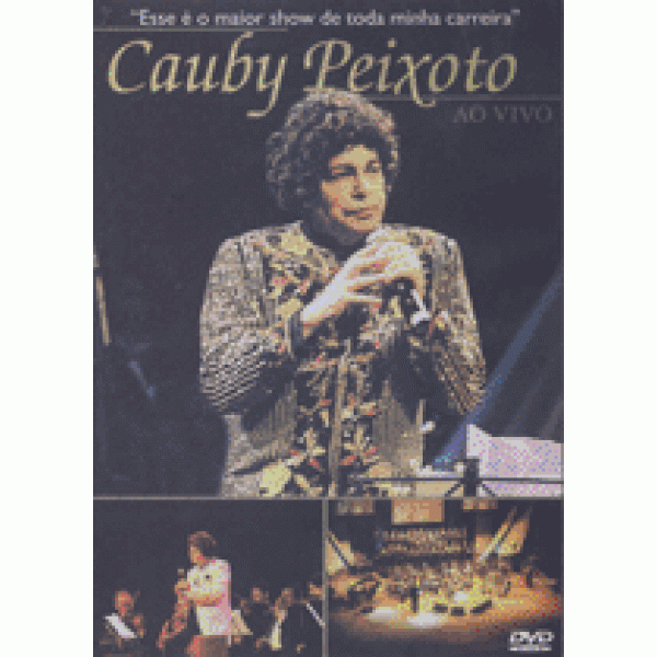 DVD Cauby Peixoto - Ao Vivo