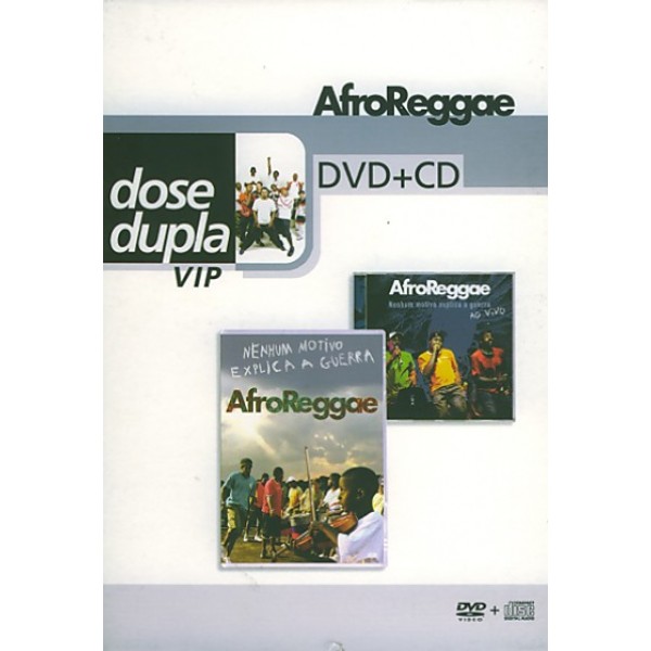 DVD + CD Afroreggae - Dose Dupla VIP: Nenhum Motivo Explica a Guerra