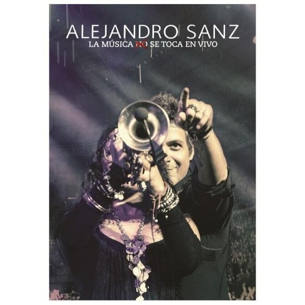 DVD + CD Alejandro Sanz - La Musica No Se Toca En Vivo