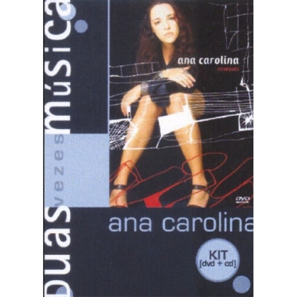 DVD + CD Ana Carolina - Estampado: Duas Vezes Música
