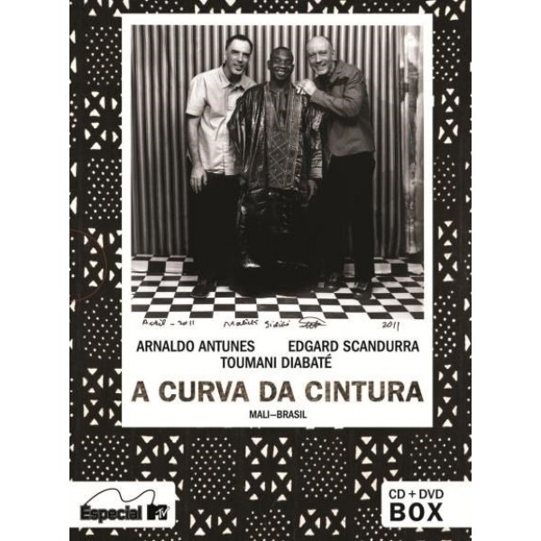 DVD + CD Arnaldo Antunes - Especial MTV: A Curva da Cintura