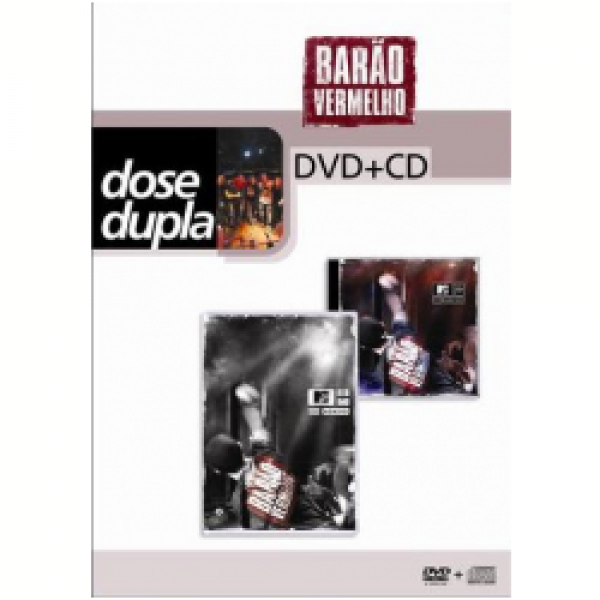 DVD + CD Barão Vermelho - Dose Dupla Vip: MTV Ao Vivo