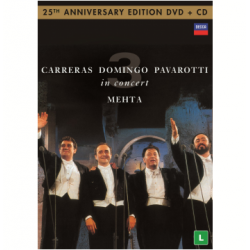 DVD + CD Carreras/Domingo/Pavarotti - In Concert (25th Anniversary Edition)