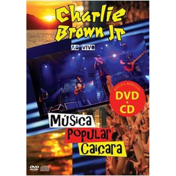 DVD + CD Charlie Brown Jr. - Música Popular Caiçara