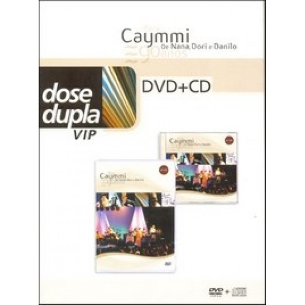 DVD + CD Dose Dupla - Para Caymmi, de Nana, Dori e Danilo