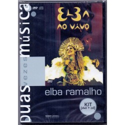 DVD + CD Elba Ramalho - Duas Vezes Música: Elba Ao Vivo