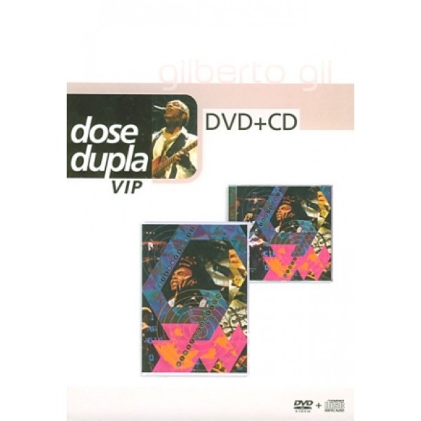 DVD + CD Gilberto Gil - Dose Dupla VIP: Eletracústico