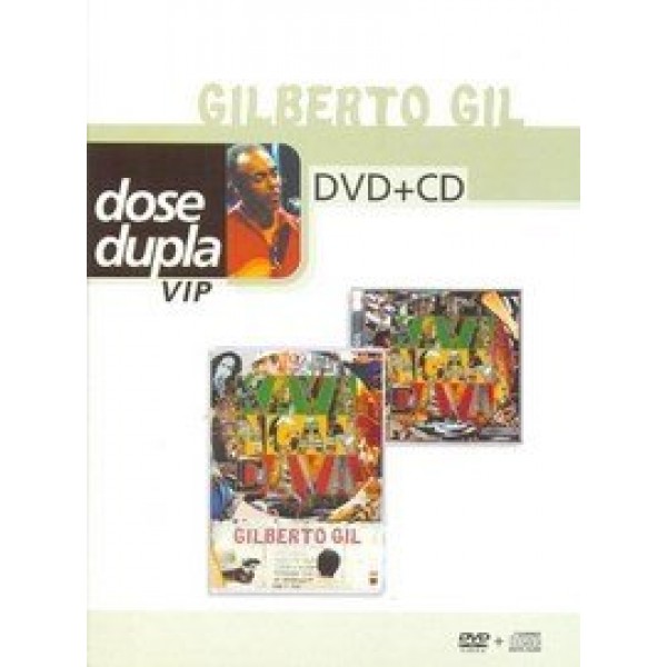 DVD + CD Gilberto Gil - Dose Dupla VIP: Kaya N'Gan Daya