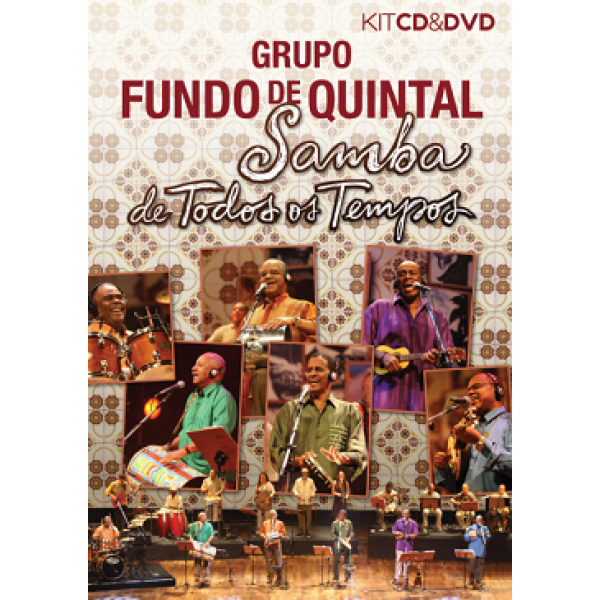 DVD + CD Grupo Fundo de Quintal - Samba de Todos Os Tempos