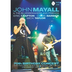 DVD + CD John Mayall & The Bluesbreakers And Friends - 70th Birthday Concert