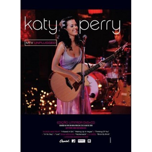 DVD + CD Katy Perry - MTV Unplugged