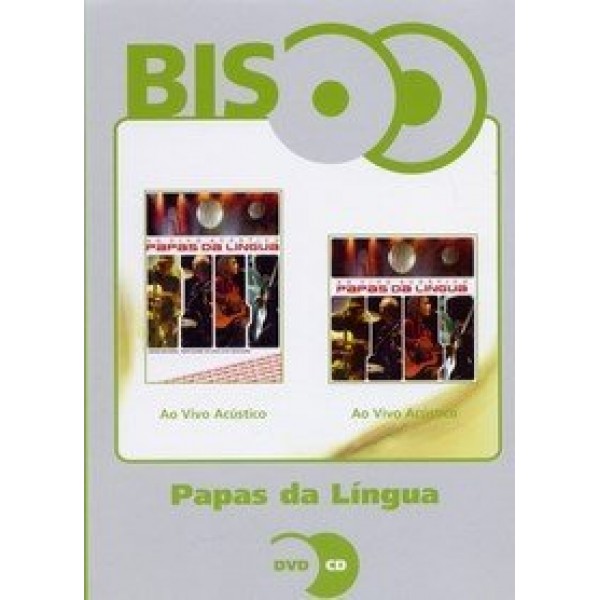 DVD + CD Papas da Língua - Série Bis: Ao Vivo Acústico