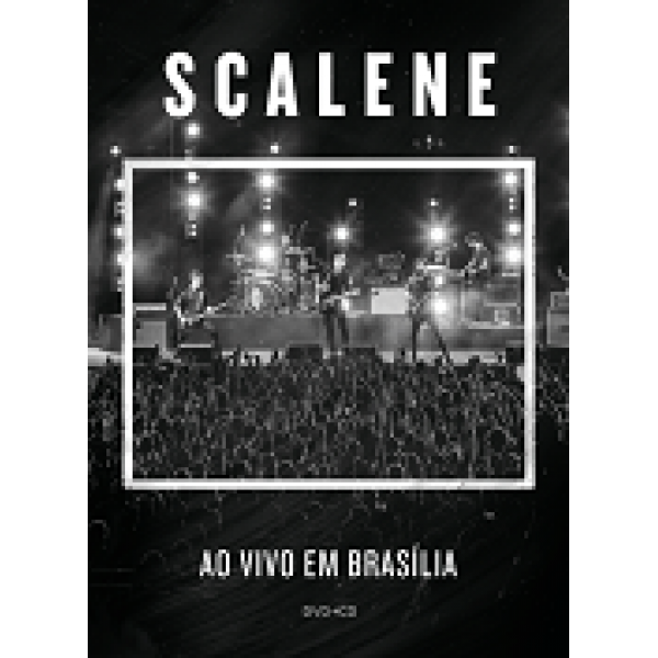 DVD + CD Scalene - Ao Vivo Em Brasília